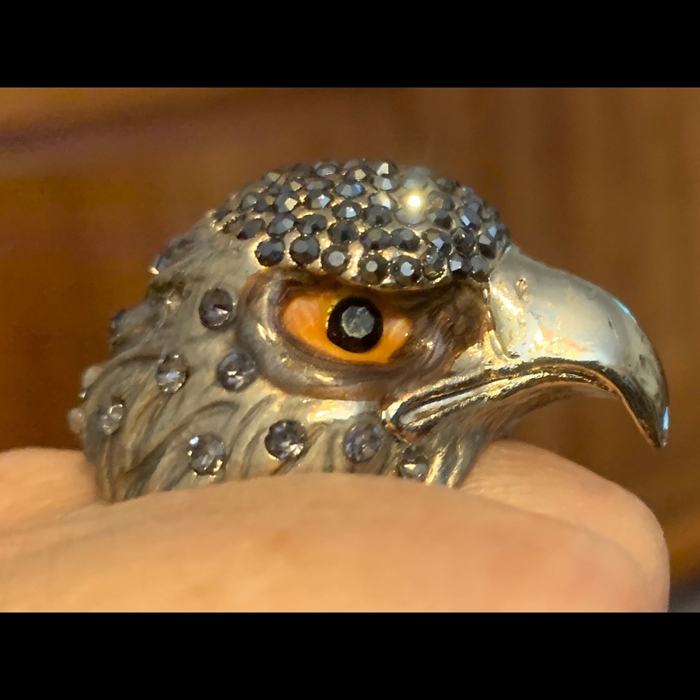 Eagle ring, size 7, quite weighty